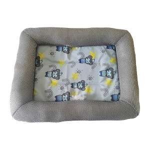 TRUSTIE  RECTANGULAR BED (GREY) (46x36x7cm)